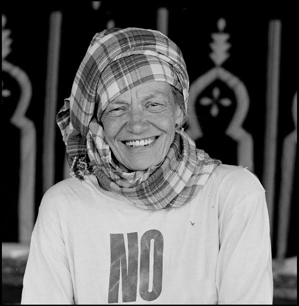 Anita Pallenberg in Joujouka July 20008 as guest of honor at the Master Musicians of Joujouka Brian Jones 40th Anniversary Festival, Photo by Jill Furmanovsky. All Rights reserved