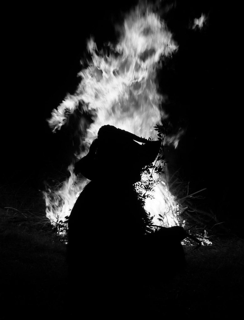 Boujeloud at Master Musicians of Joujouka festival - photo by Syd Howells