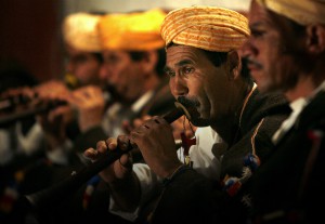Master Musicians of Joujouka playing in the village
